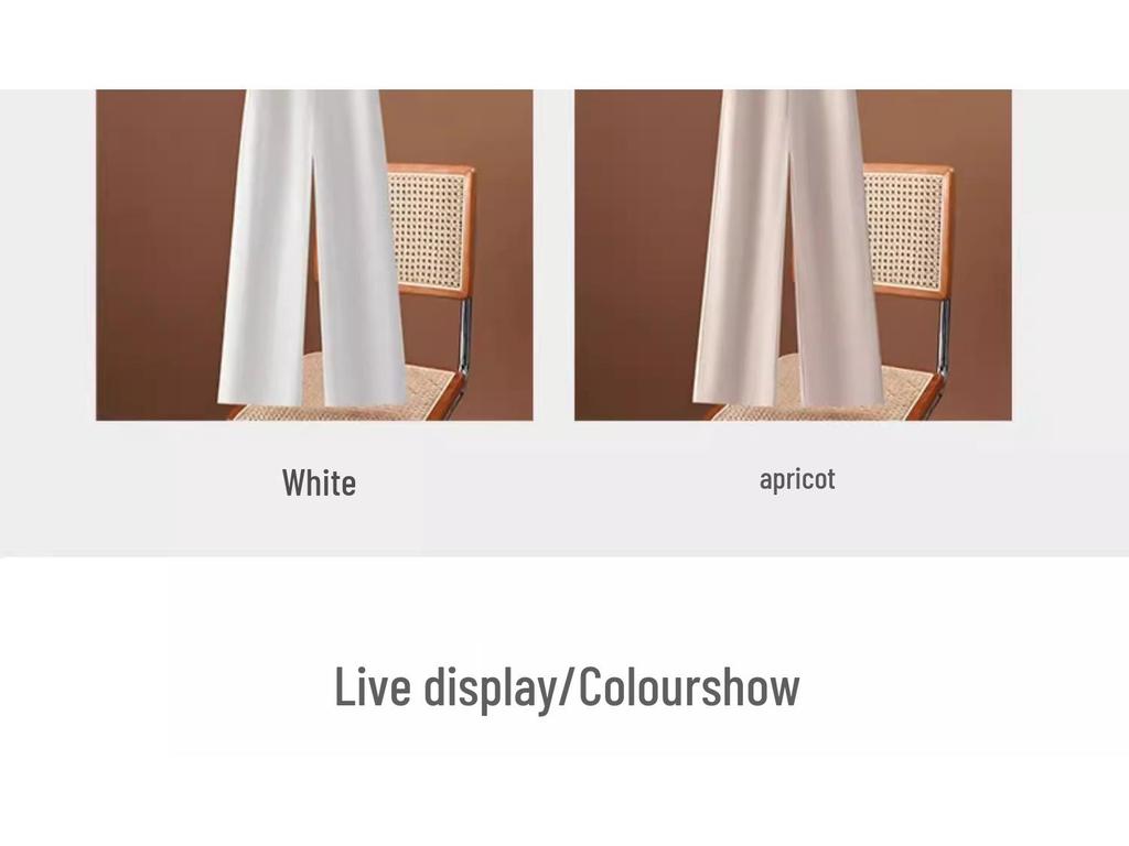 Damen Sommer 2025 Tencel Baumwolle Leinen Weitbein Hosen mit Drapierung - Petite Neun-Punkt-Länge