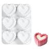 Detailed Fruit Silicone Mould for Heart Shape Chocolate Baking Ice Cream and Crafting Projects Dishwasher Safe