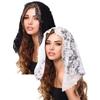 Fashion Female Ladies Veil Tassel Shawls And Scarves Autumn Catholic Mantilla Church Women Scarf Fashion Women Scarf