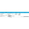 SHIMANO Brake Cable Set Orange Y8YZ98080 BC-9000