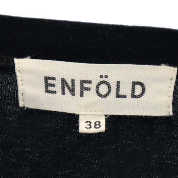 ENFOLD No sleeve Cut 38 black Women Used