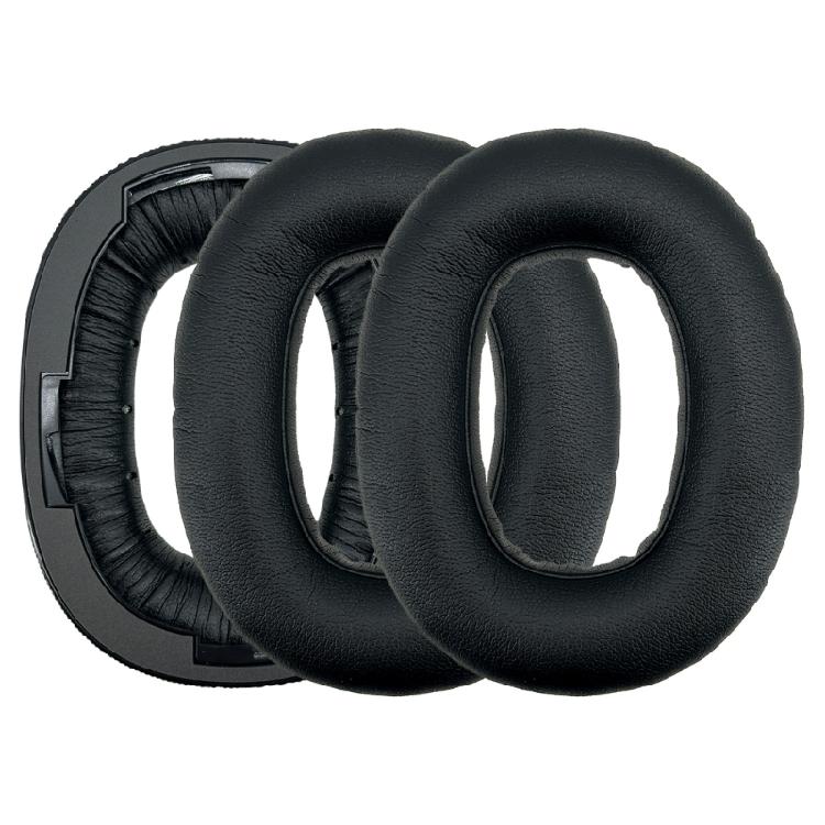 Replacement Headset Pads Protein Leather Earpads Breathability for Monitor 3 Active Noise Cancellation Headphone