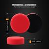 3 Inch Polishing Pad, SPTA 8Pcs Car Wax Applicator Pads With Handle And Towel, Hand Foam Pads & Microfiber Pad Kit, Detailing Buffing Pads For Car