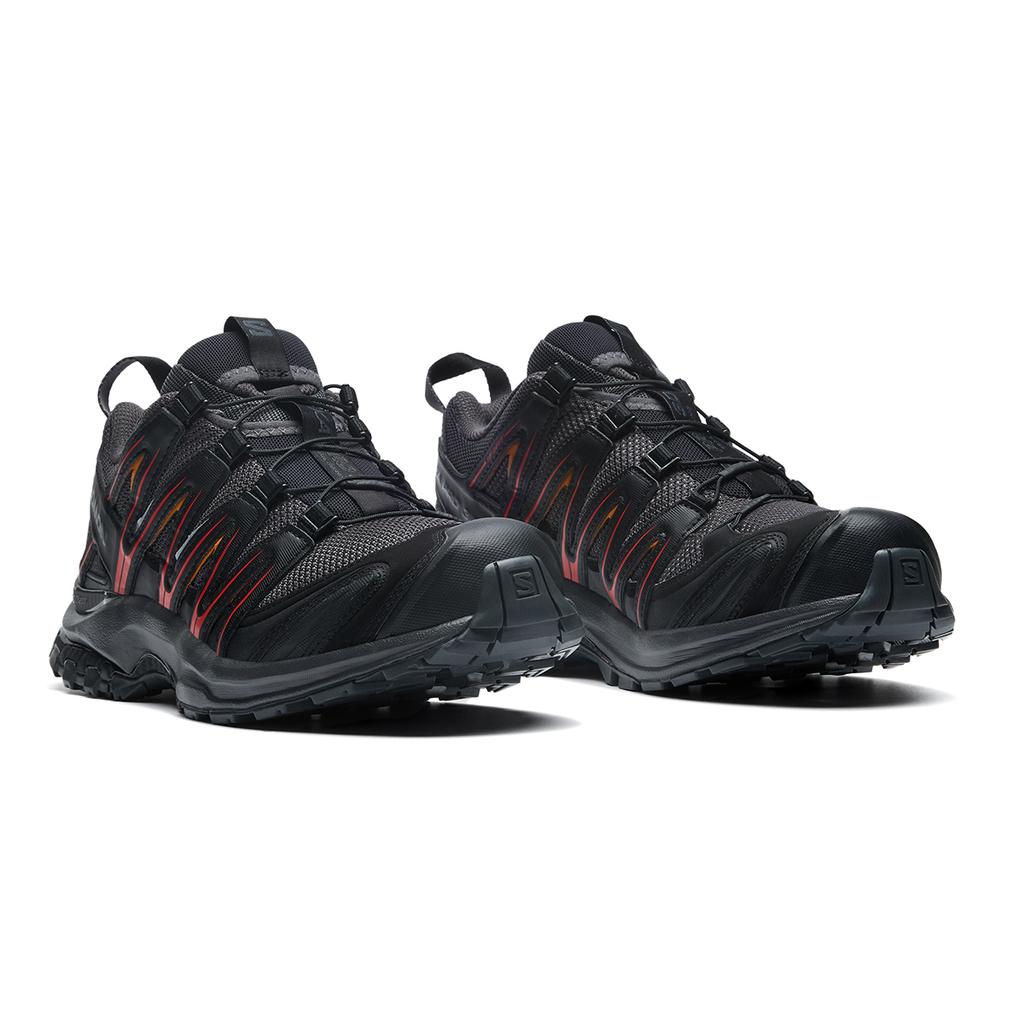 SALOMON XA PRO 3D Fabric Low top Casual Shoes Unisex Black Red 476816