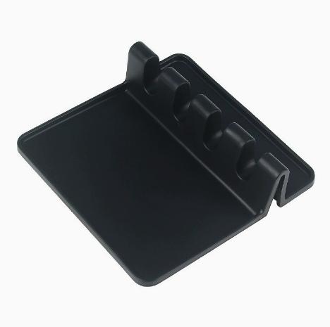 Silicone Tableware Drying Kitchen Utensil Spoon Rest Holders Fork Spatula Multifunctional Shelf Organizer Non-Slip Storage Pad