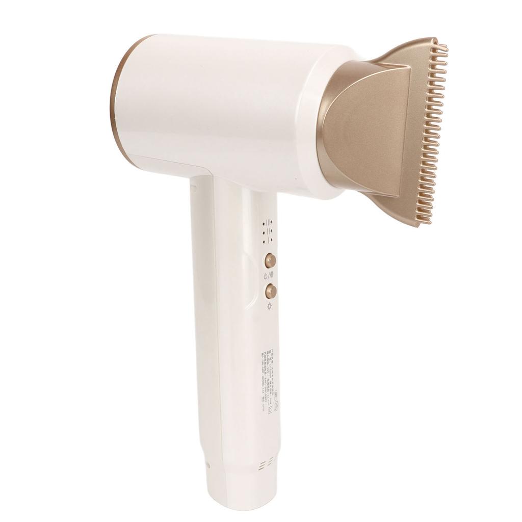 Cordless Hair Dryer 3 Gears Adjustable Powerful Cold Hot Portable Handheld Hair Dryer for Home