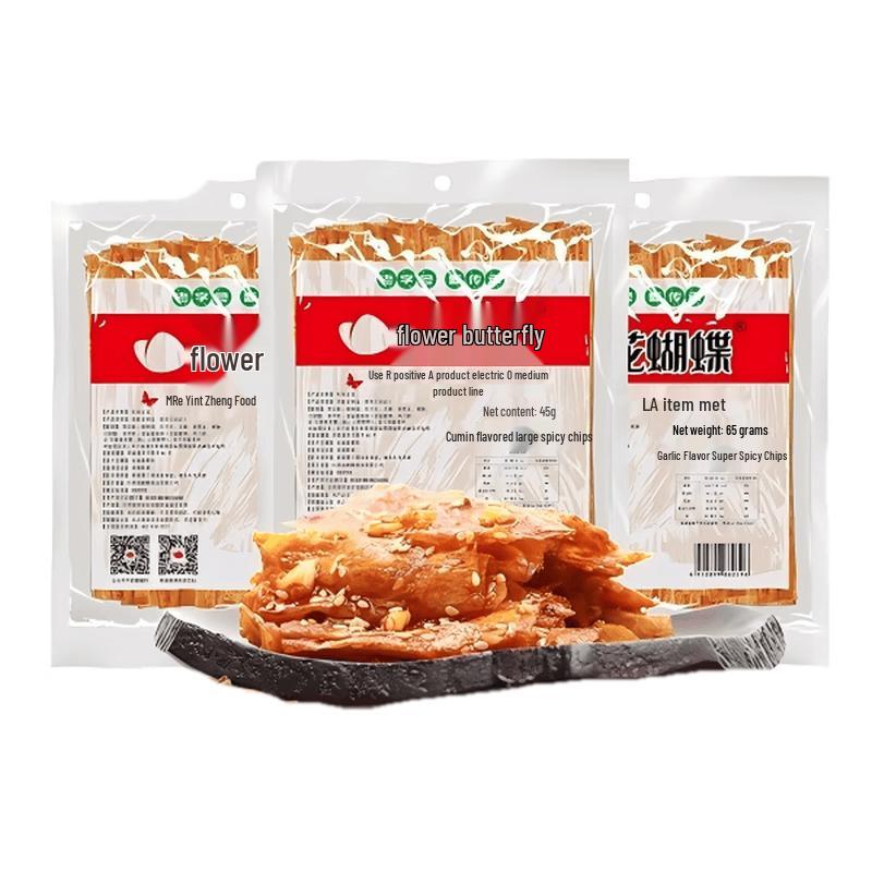 Hua Hudie Spicy Bean Curd Snacks