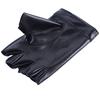 Damen-Herz-Halbfinger-Handschuhe, Tanzhandschuhe, PU-Leder, fingerlose Handschuhe