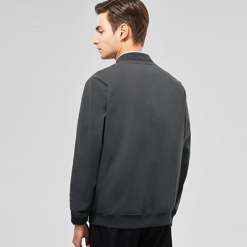 Shanshan Men's Business Casual Baseball Collar Jacket