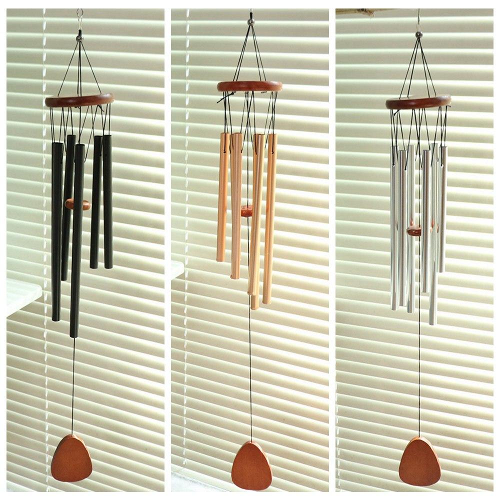 6 Tubes Serenity Wind Bell Large Wind Bell Pendant Wall Hanging Bells  Yard Balcony Porch