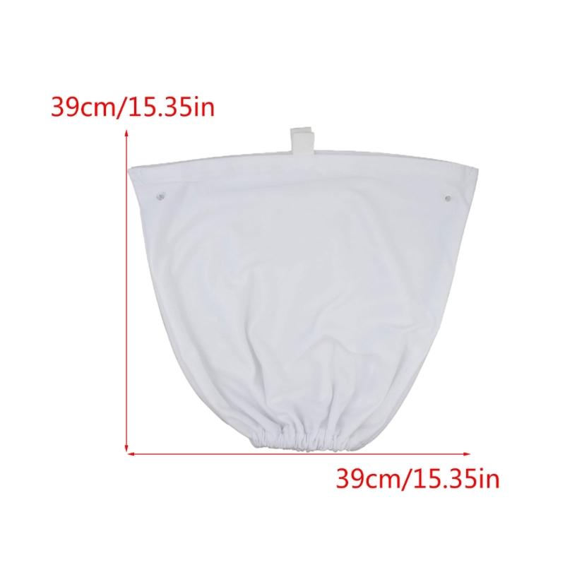 Efficient Pool Filter Bag Pool Cleaner Fine Filter Bag Pool Debris Filter Bag Cotton Texture Suitable for Pool Cleaner