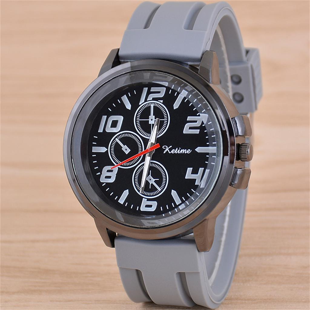 Men's Waterproof Luminous Running Alarm Clock Watch