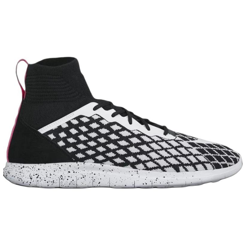 Nike Free Hypervenom 3 FC Flyknit Black White Unisex Sneakers Pink-Blast 898029-001