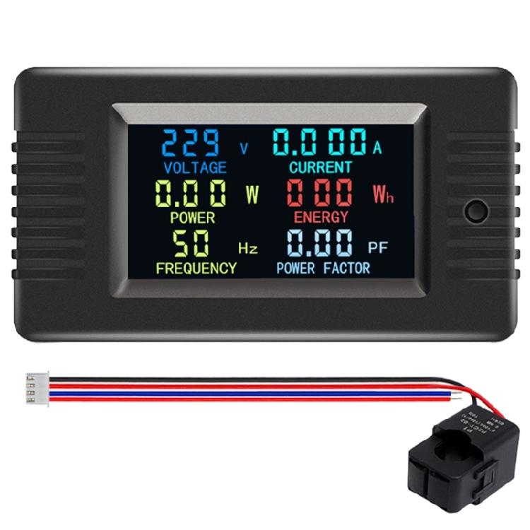 Wattmeter Power Meter Voltmeter AC110/220V Voltage 100A Current Power Analyzers LED Electricity Meter Detectors