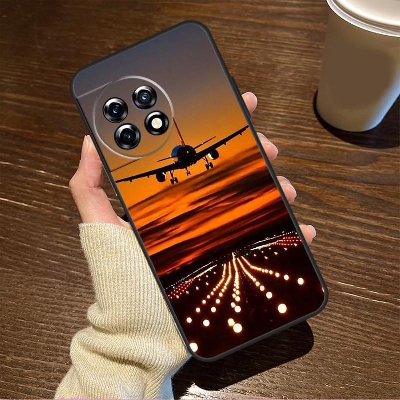 Airplane Plane Aircraft Case For OnePlus 15R 13R 12R 10R 8T 10T 13T 15 13 12 11 9 10 Pro Nord CE 5 4 3 2 Lite N20 N30