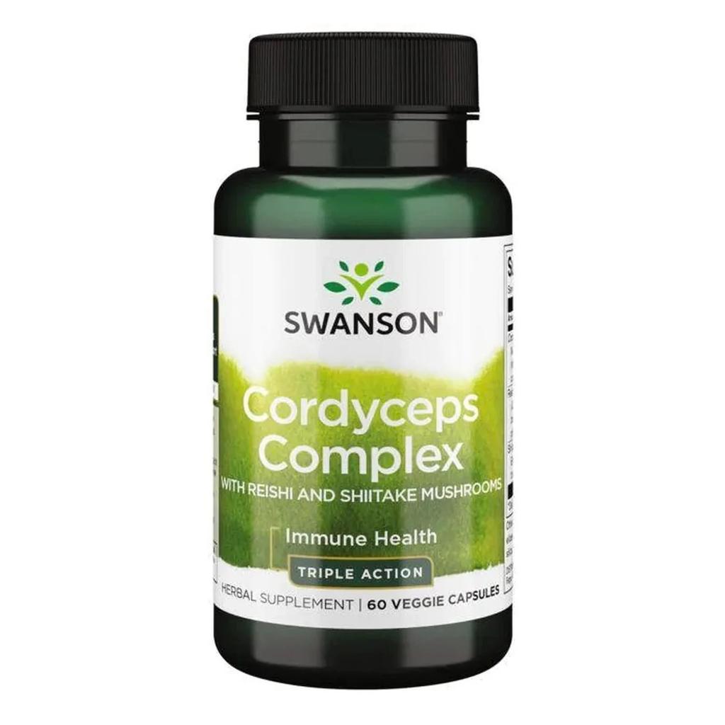 Cordyceps Complex with Reishi and Shiitake Mushrooms - 60 vcaps