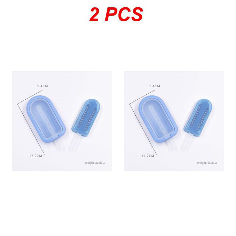 

2/4/6 шт. Форма для мороженого на палочке, легко извлекается из формы, силиконовая, креативные летние кухонные принадлежности, производитель коробок для мороженого, пищевой силикон