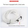Professional 12 Point Brake Bleeding Tool Set Including 6 Metal Wrenches .2M Oil Discharge Hose