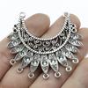 2pcs Necklace Connector For Jewelry Making Tibetan Silver Color Pendants Antique Jewelry Making DIY Handmade Craft