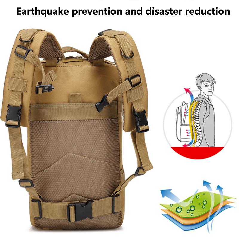Reiserucksack Campingtasche für Herren Große Wandertasche Touristischer Rucksack Wasserdicht Outdoor-Sport Klettern Bergsteigen Tasche