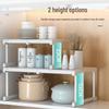 Retractable Nail-Free Storage Rack for Wardrobes and Cabinets