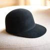 Women's Versatile M Pure Wool Baseball Cap Equestrian Hat Knight Hat Unisex Winter Duckbill Wool Cap
