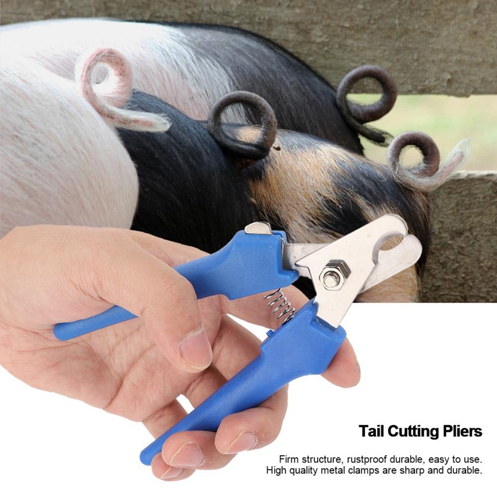 Premium Metal Tail Clamp High Quality Livestock Equipment Tail Cutting Pliers Livestock