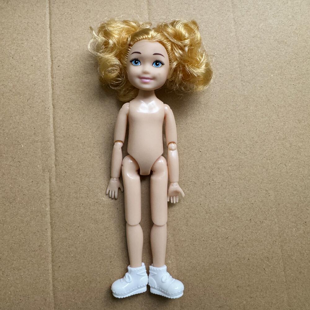 13cm Mini Kelly 5-Zoll Kleine Jungen Mädchen Teenager Schwestern Brüder Dunkle Normale Haut Nackter Körper Reborn Bjd 1/12 Spielzeug für Kinder