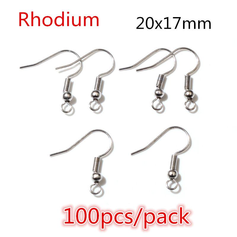 50-200pcs DIY Jewelry Making Accessories Findings Earring Hooks/Jump Rings/Lobster Clasps Craft Jewelry Findings
