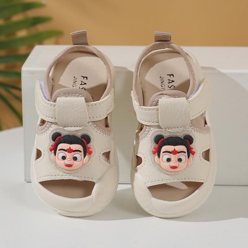 Summer Infant & Toddler Non-Slip Soft Sole Walker Sandals for Boys & Girls - Colorful & Lightweight
