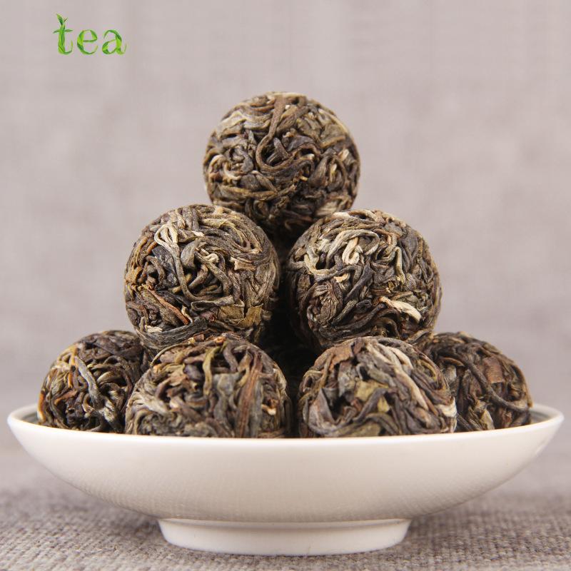 Shengpu Tea Leaves, Pu'er Raw Tea, Ancient Tree Spring Tea, Longzhu Yunnan Special Scraping Grade Oil, Small Grains, Raw Pu'er Tuo Tea