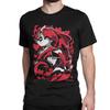 Humorous Cartoon Helluva-Boss T-Shirts for Men Crew Neck Cotton T Shirt Short Sleeve Tee Shirt Unique Tops