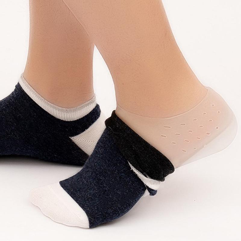Silicone Invisible Inner Height Insoles Outdoor Foot Protection Pad Heel Cushion
