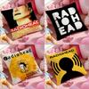R-RadioheadS Band Cushion Cover Pattern Printed Pillowcase for Living Room Sofa Cushion Cover & Bedroom Decor