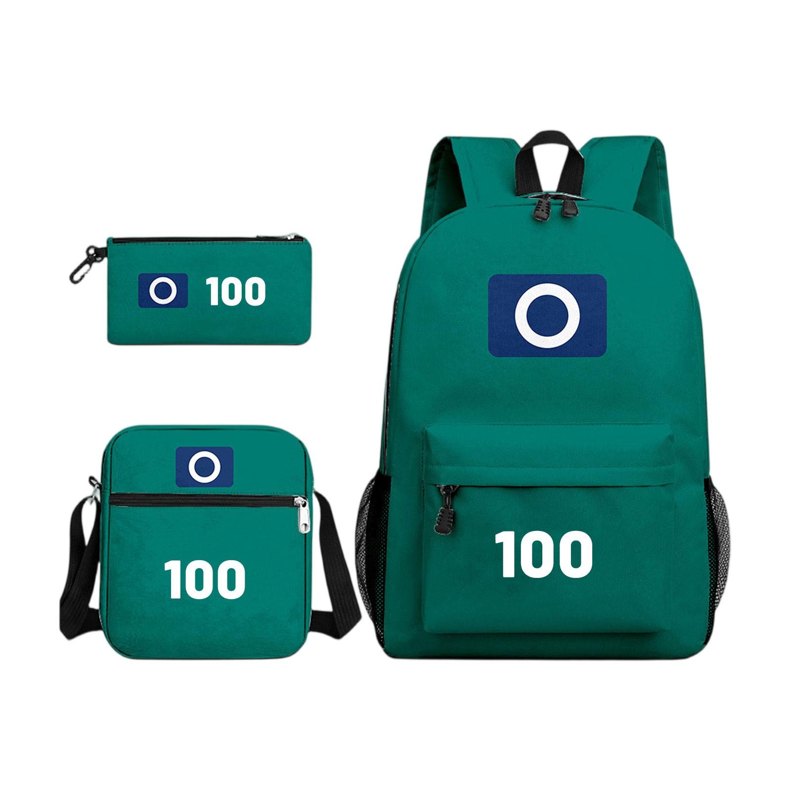 

Повседневная сумка через плечо с рисунком из мультфильма для учеников младших классов средней школы, рюкзаки большой вместимости One Size