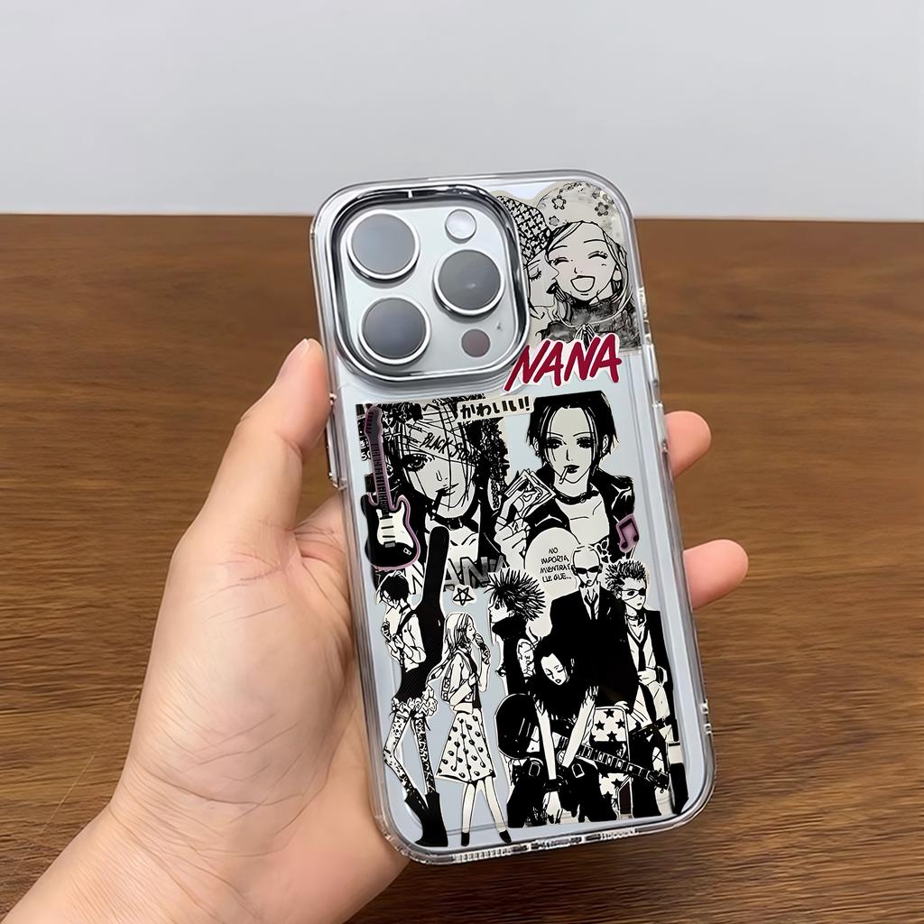 New Anime Cool Girl Phone Case For Nana Osaki Line iPhone 17 16e 16 15 14 13 12 11mini Pro Max X XR XSMAX 8 7 Air Plus Cover Y2K