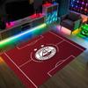 Aberdeen FC Design Crystal Velvet Carpet Cozy Non?Slip Printed Rug For Bedroom Living Room Entrance