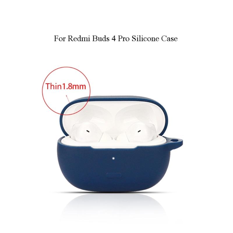 Soft Carrying for Case Shockproof for RedmiBuds 4 Pro Headphone Dustproof Protector Washable Charging Box Sleeve