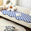 Special-Shaped Nordic Simple Sofa Cushion Fabric Non-Slip Fashion Cushion Chessboard Plaid Four Seasons Universal Sofa Cover Cover Thickened