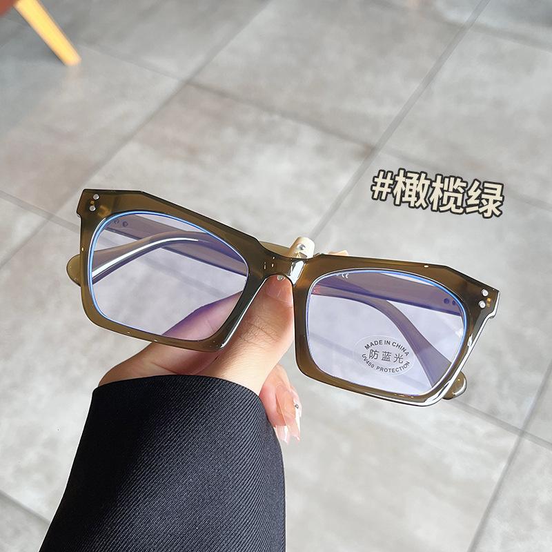 

New Stylish Eye Glass Frame For Women Blue Light Blocking Transparent Glasses Woman Korean Fashion Woman Eyeglasses Frame