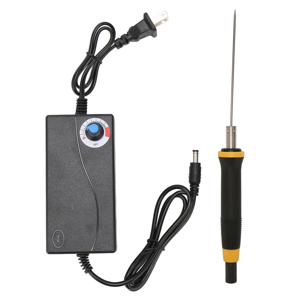 Foam Cutter 36W 50Hz Anti Scald Handle Temp Control Easy Operation Hot Wire Cutter for Carving Sculpting US Plug