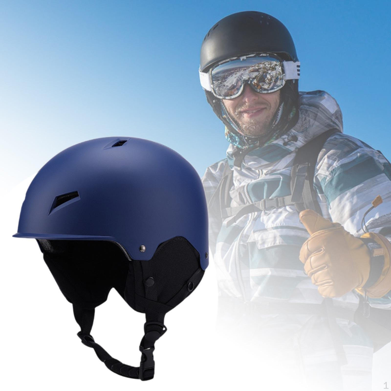 

Skateboard Helmet Portable Sports for Snowboard Rock Climbing Winter Activity Blue L