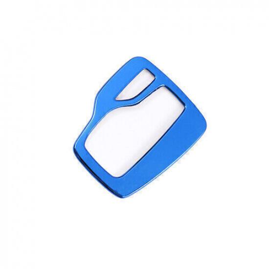 For Buick Regal 2018-2020 Blue Steel Center Console Gear Shift Panel Trim 1PCS