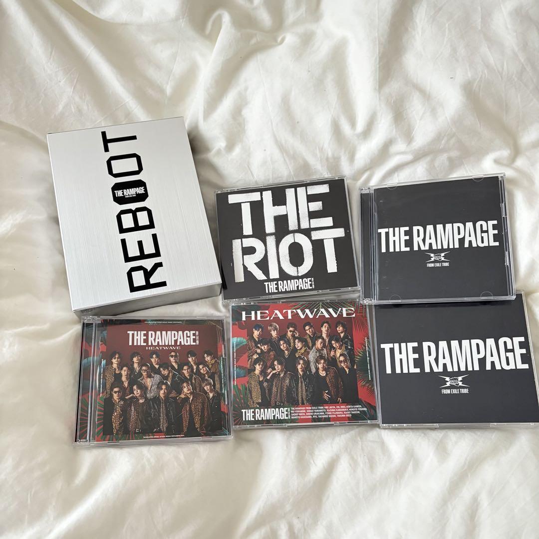 

[USED] THE RAMPAGE Album Set REBOOT Boxed