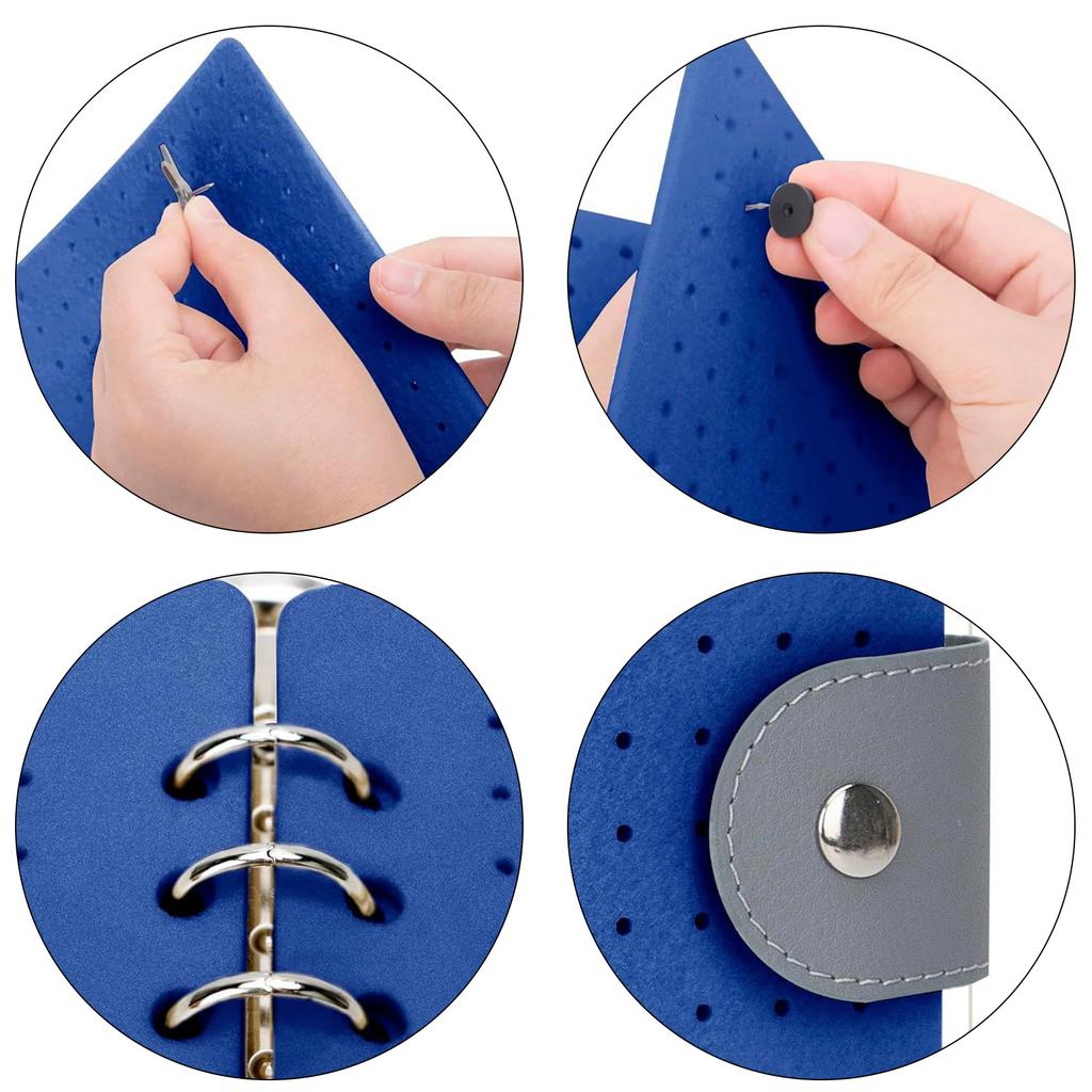 Versatile Pin Storage Books 6 Pages Felt Home Accessory Organizers for Brooches Pins and Small Trinkets Organization