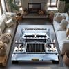 Kw Heavy Trucks Personalized Name Floor Mat Design for Study Room Kitchen Playrooms Decorate Room Antislip Carpet Decorate Offices