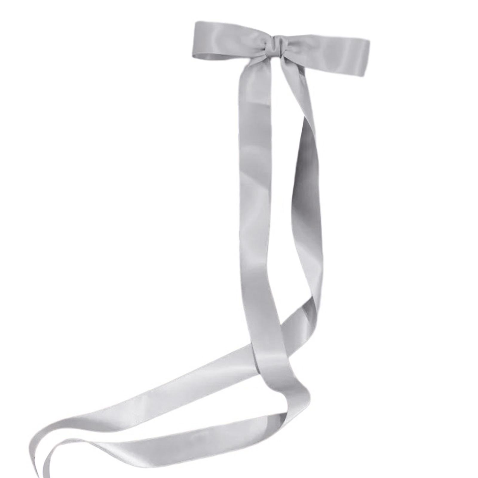 

Заколка-бабочка из ленты для волос для девочек, средство для укладки волос, нескользящее женское украшение для волос, заколки для волос, атласные банты для волос, зажим для хвоста 9