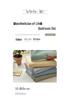 Literary Wabi-sabi Cotton Striped Bedding Set - Three-Piece Dormitory Duvet Cover with Fitted Sheet