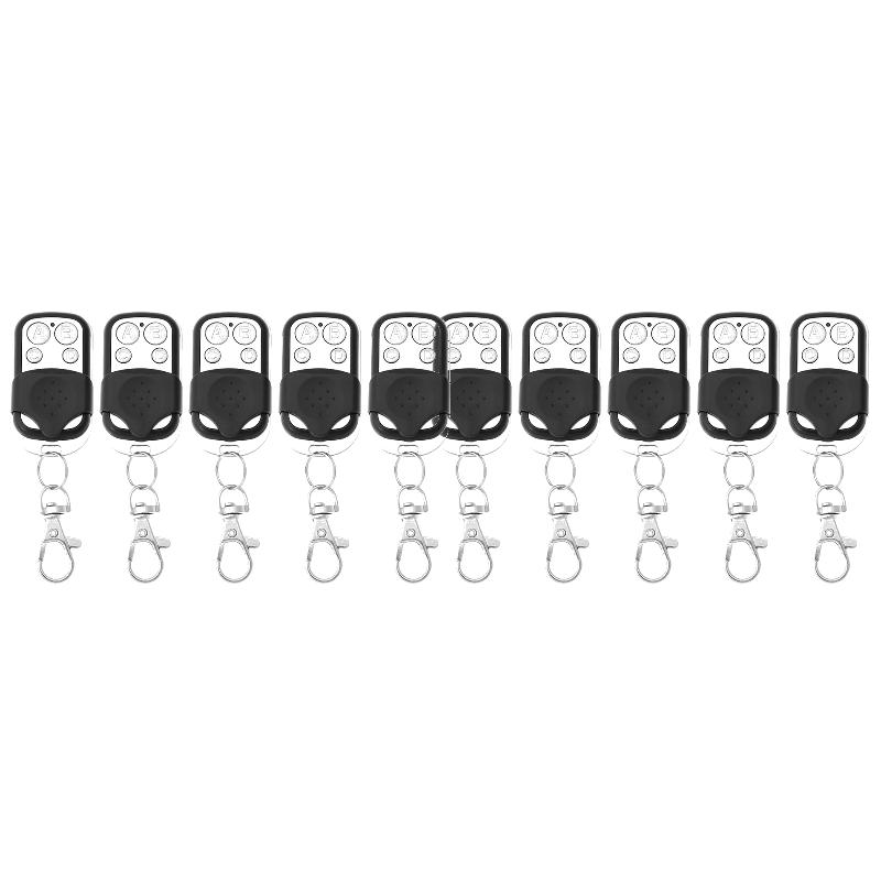 1-20pcs Remote Control Duplicator 433MHz Cloning Fixed Code Remote Control 4 Buttons Universal Wireless Door Opener for Garage