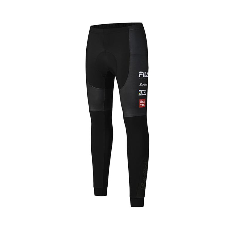 FILA Cycling Fashion Premium Classic Simple Breathable Lightweight Cycling Pants Men bottoms Deep-Black A11M518601FBK